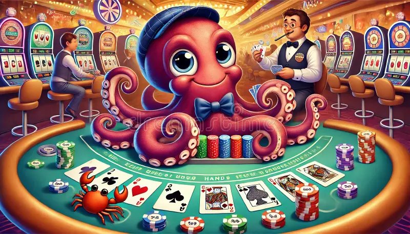 Meja blackjack live dengan dealer profesional di mantra 55